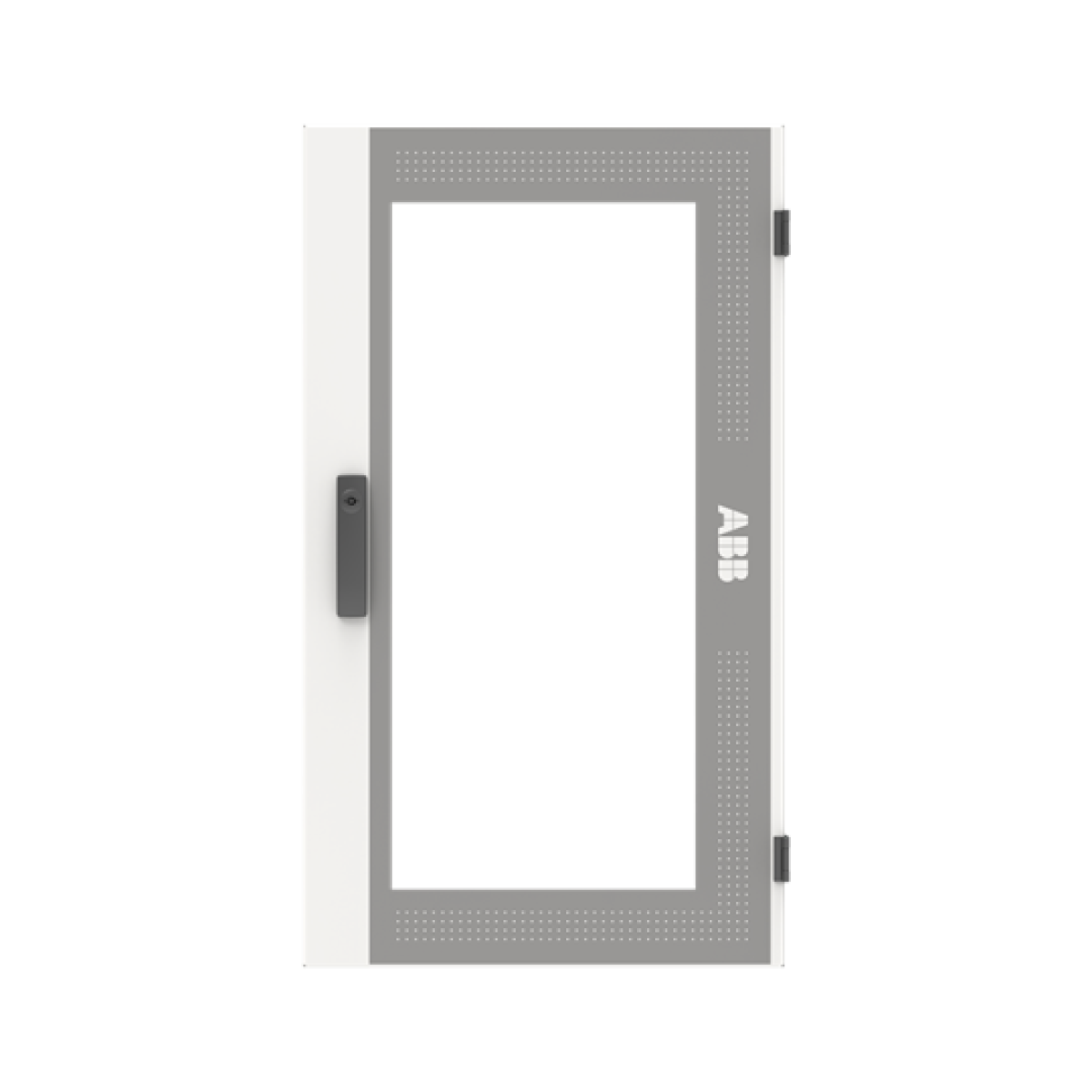 Transparant door, 943 mm x 539 mm x 27 mm, IP55