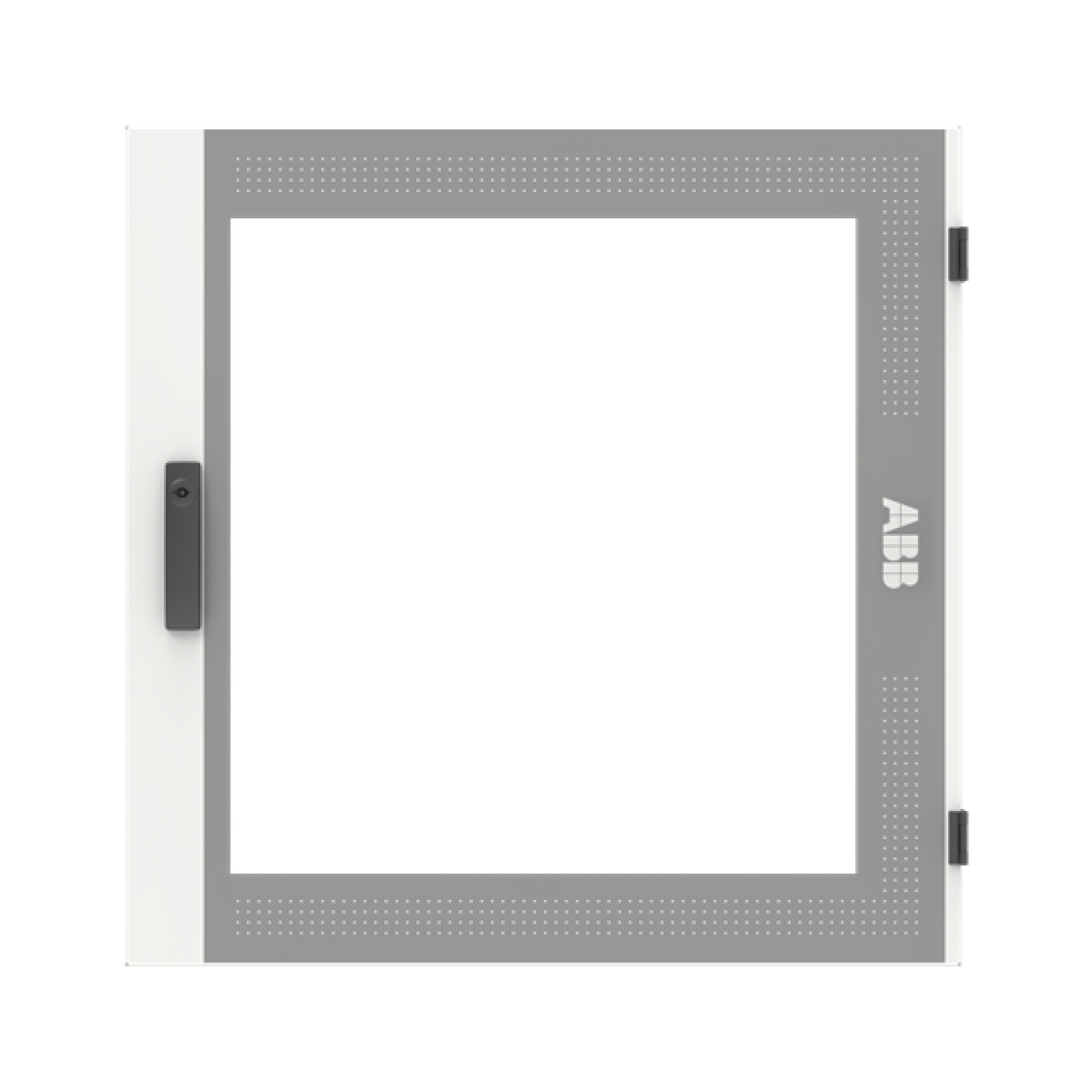 Transparant door, 793 mm x 789 mm x 27 mm, IP55