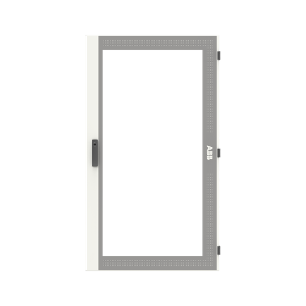 Transparant door, 1393 mm x 789 mm x 27 mm, IP55