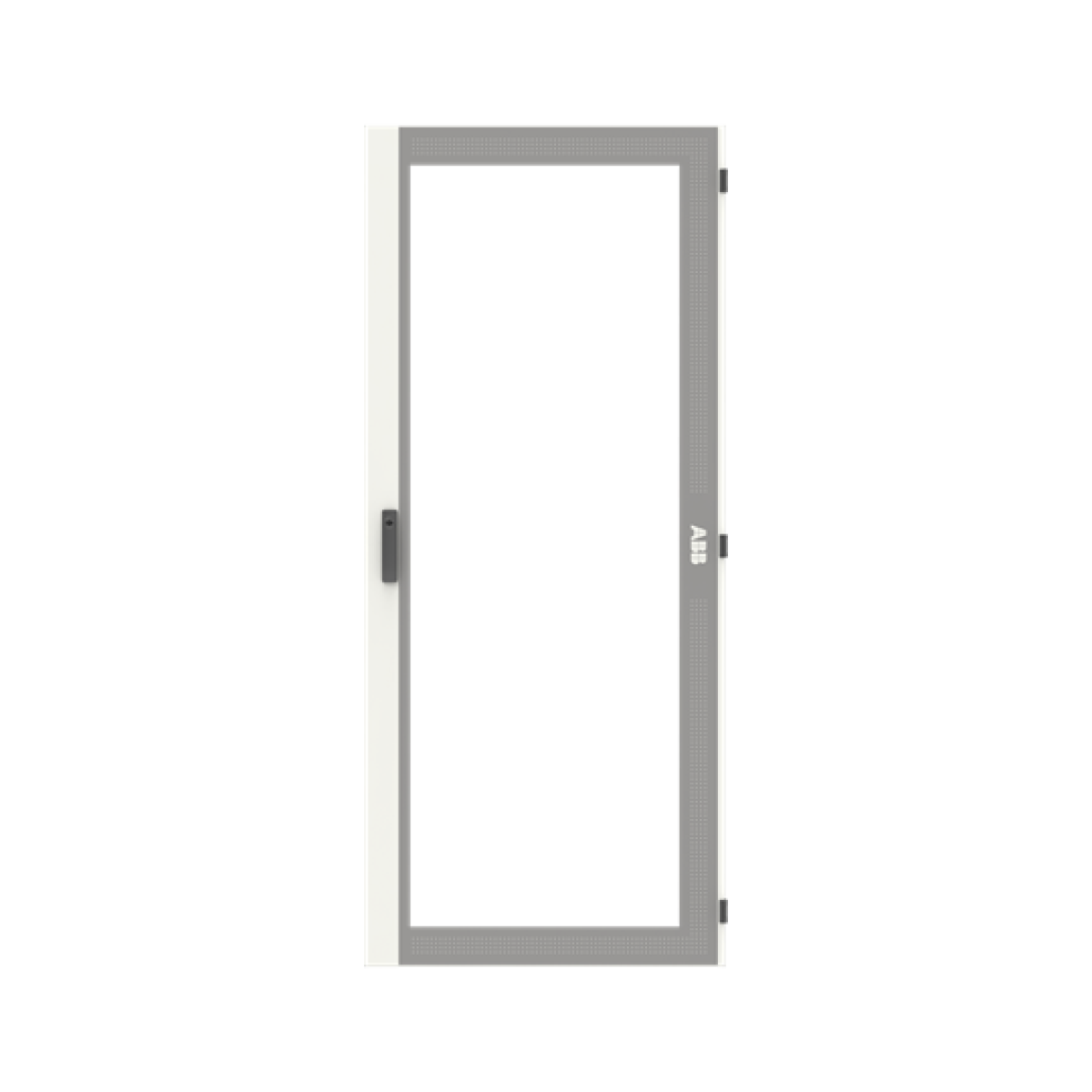 Transparant door, 1843 mm x 789 mm x 27 mm, IP55