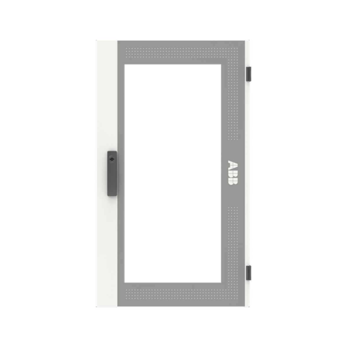 Transparant door, 943 mm x 539 mm x 27 mm, IP55