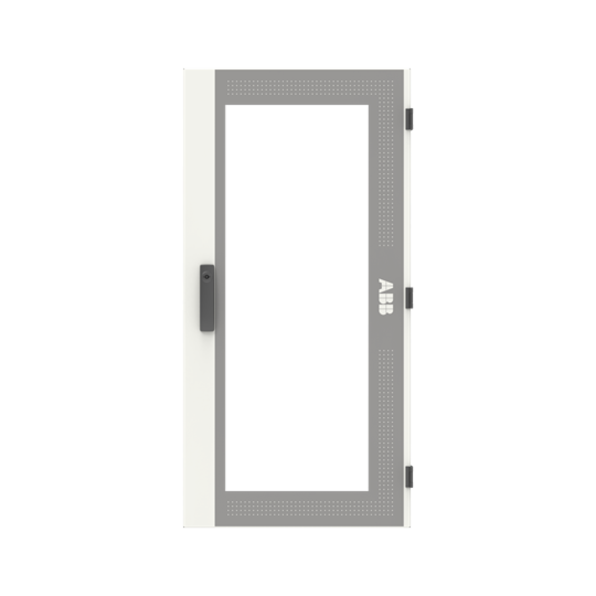 Transparant door, 1093 mm x 539 mm x 27 mm, IP55