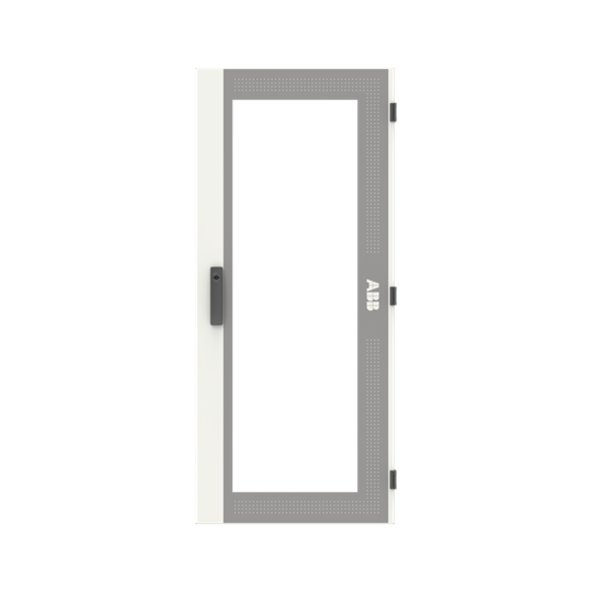 Transparant door, 1243 mm x 539 mm x 27 mm, IP55
