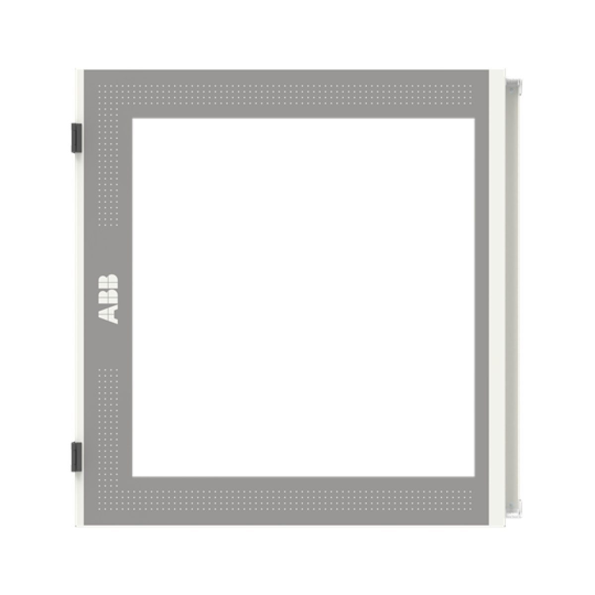 Transparant door, 793 mm x 789 mm x 27 mm, IP55