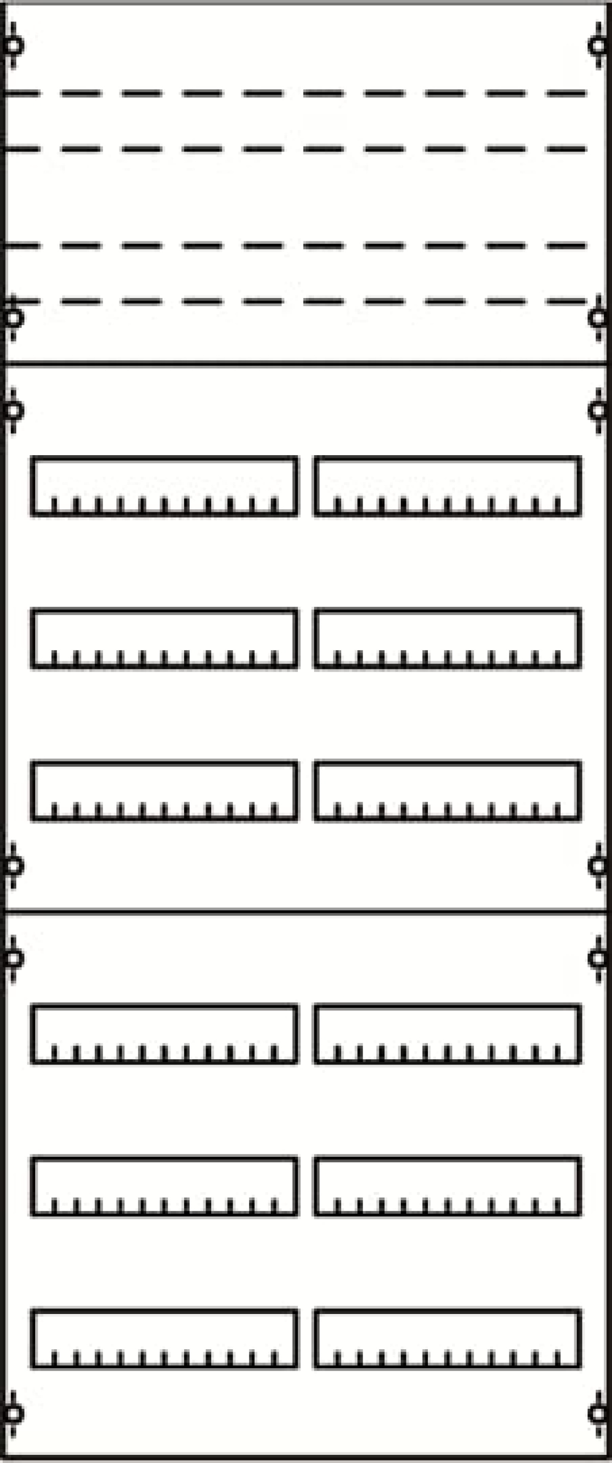 DIN rail devices and DIN rail terminals 1200 mm x 500 mm x 120 mm , 5 , 4