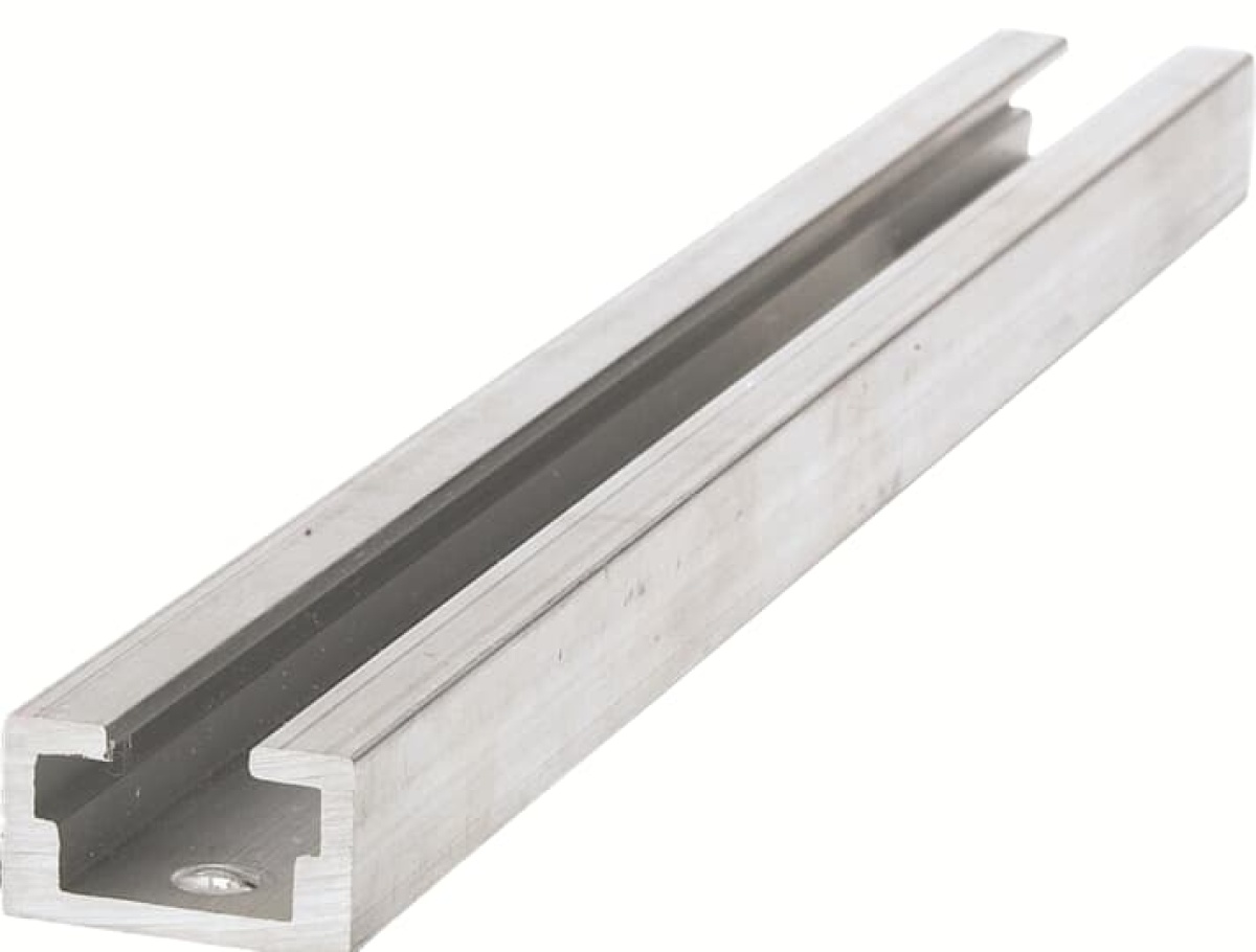 C profile rails, 25 mm x 245 mm x 14 mm