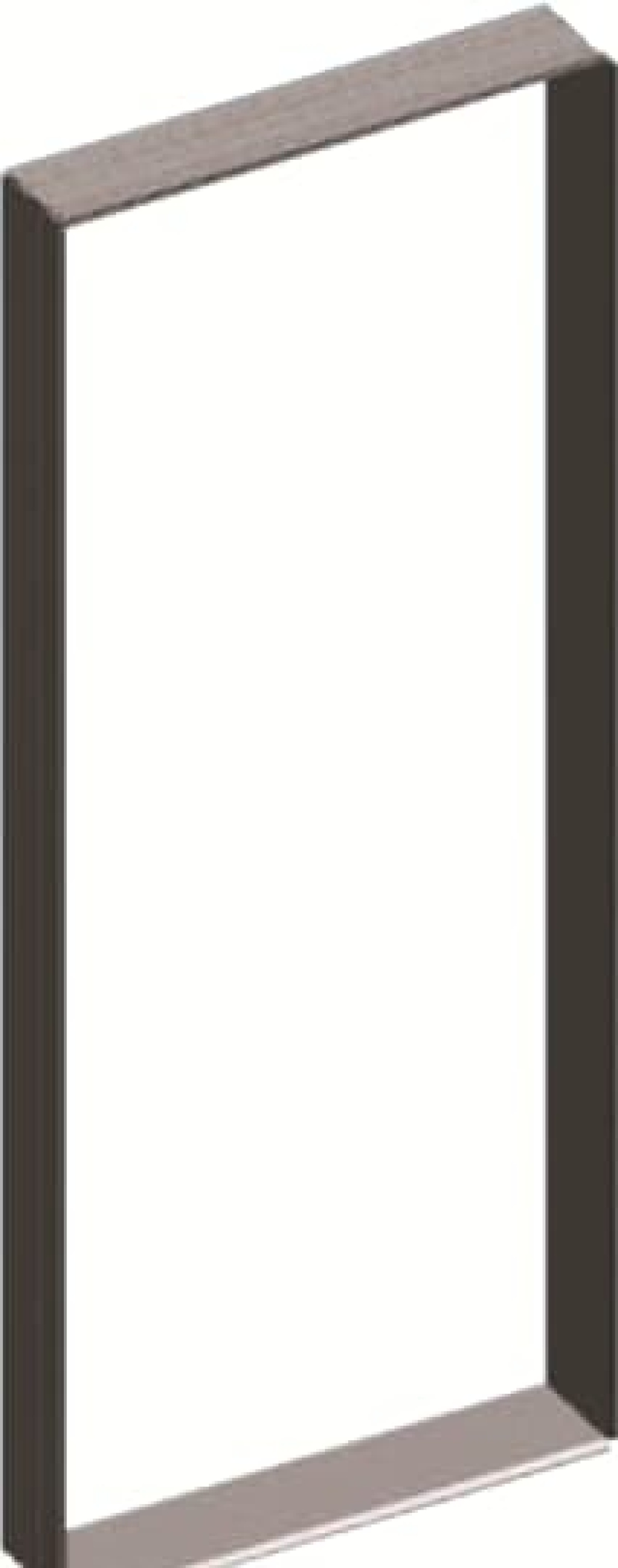 Touch guard, 1800 mm x 250 mm x 155 mm