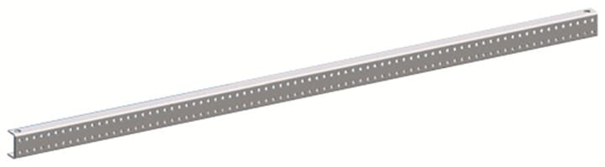 C profile rails, 20 mm x 1250 mm x 1250 mm