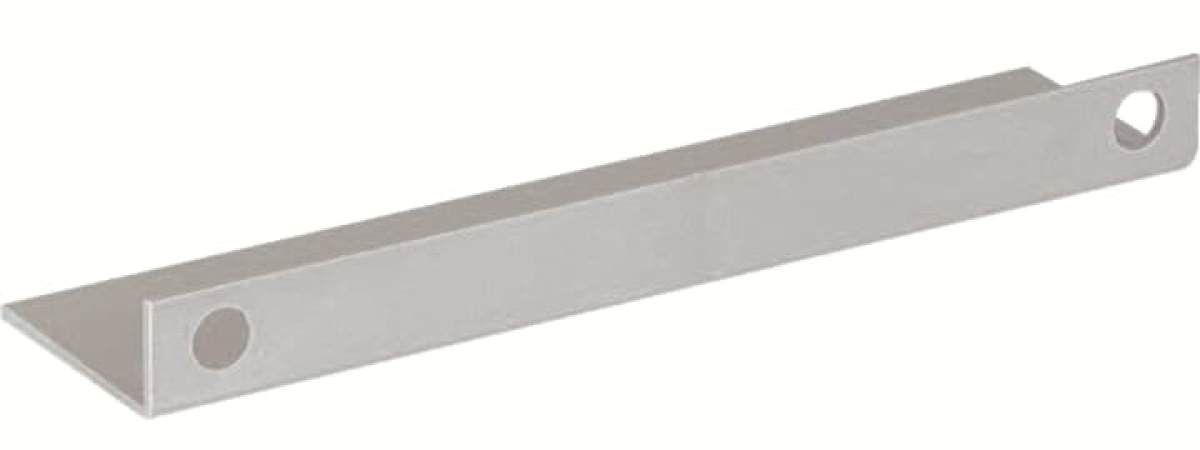 End cover, 43 mm x 196 mm x 19 mm