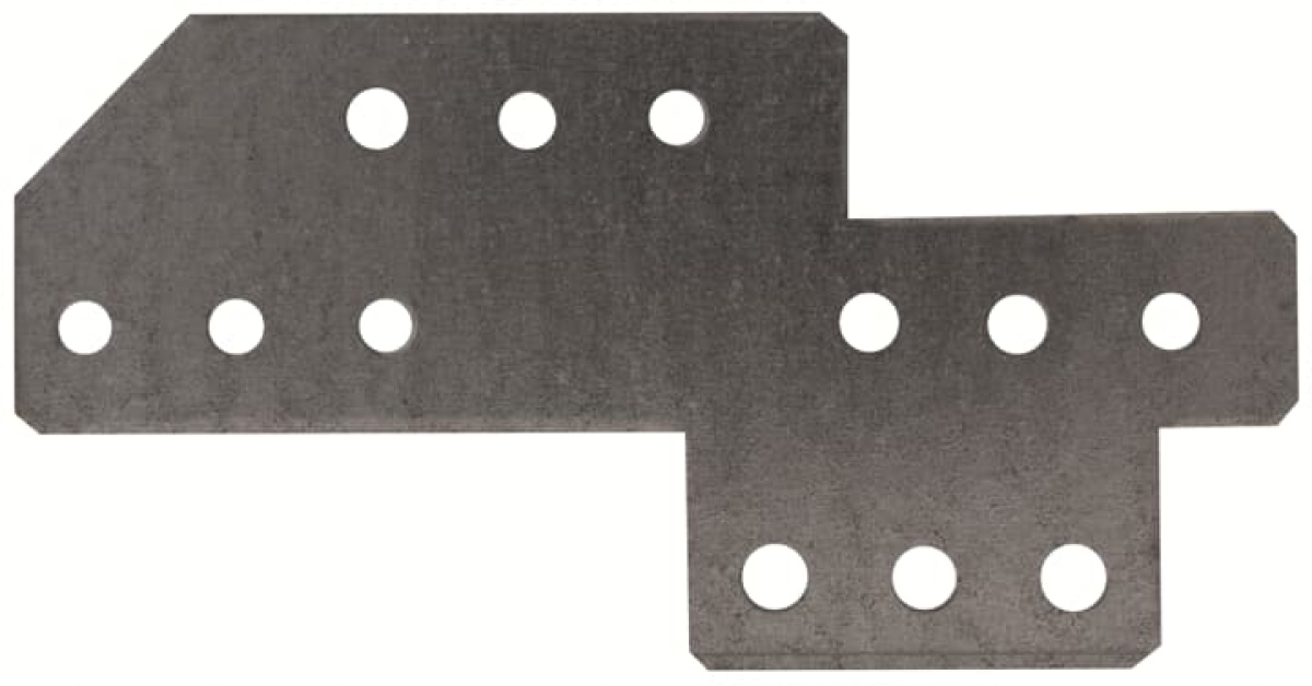 Interior fitting system, 55 mm x 106 mm x 2 mm