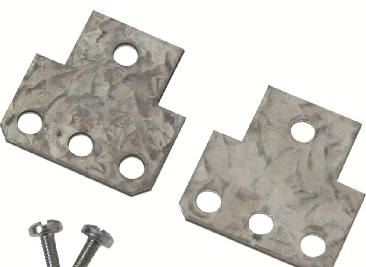 Interior fitting system, 37 mm x 37 mm x 2 mm