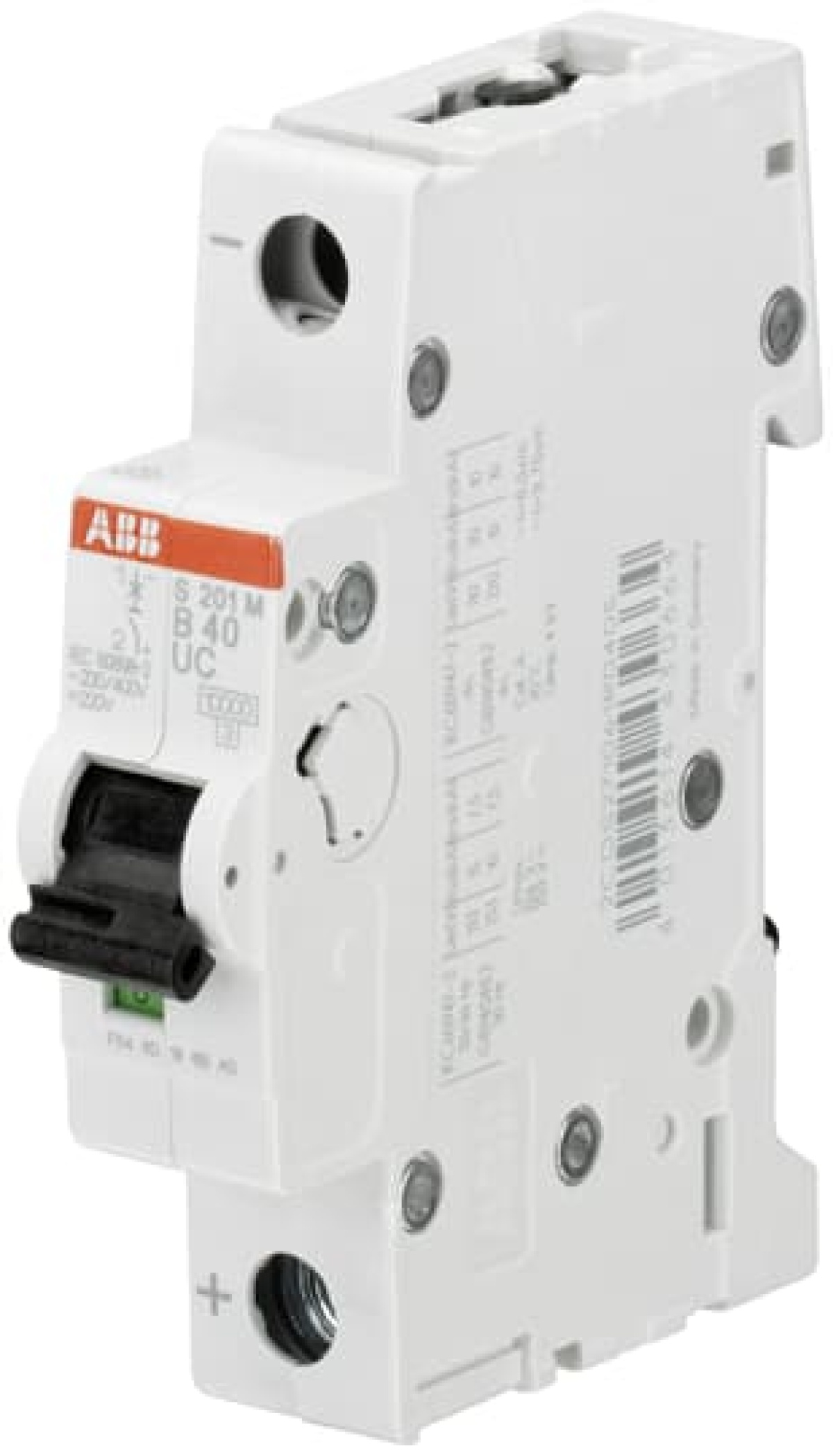 Miniature Circuit Breaker - S200MUC - 1P - 1.6 A - C - AC 10 kA