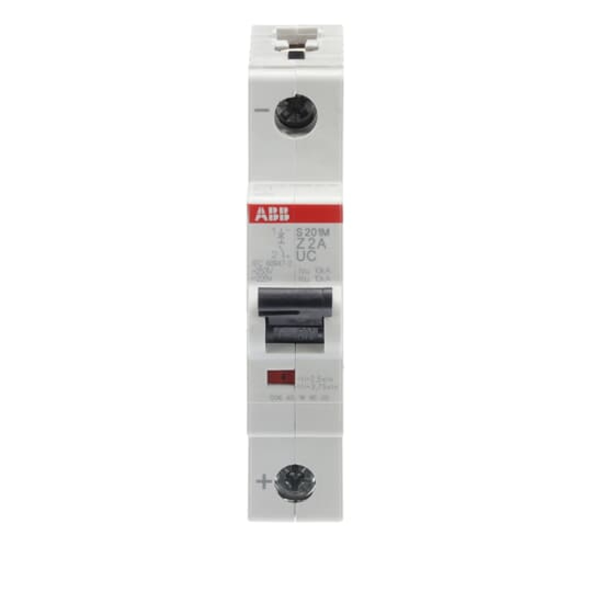 Miniature Circuit Breaker - S200MUC - 1P - 2 A - Z - AC 10 kA