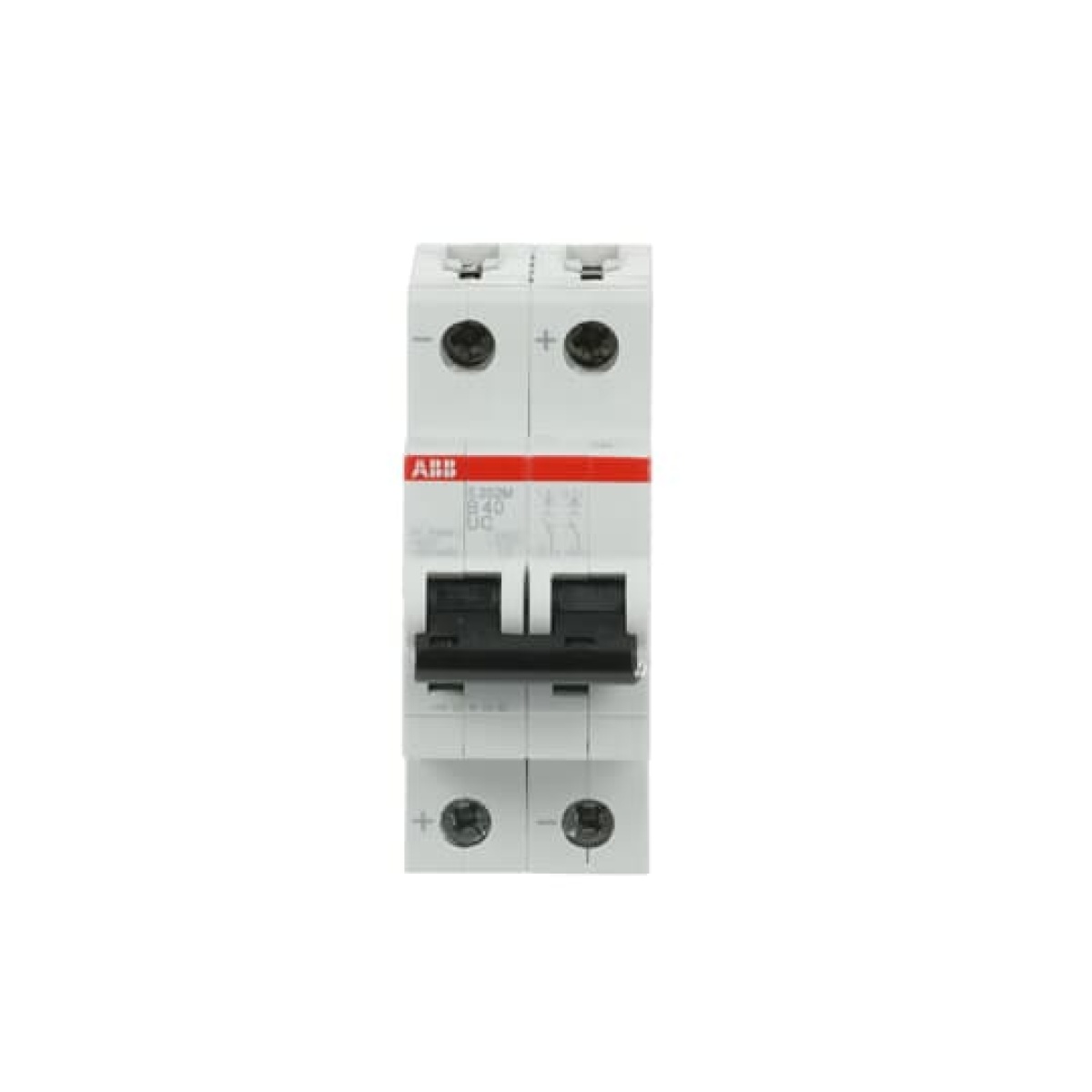 Miniature Circuit Breaker - S200MUC - 2P - 40 A - B - AC 10 kA