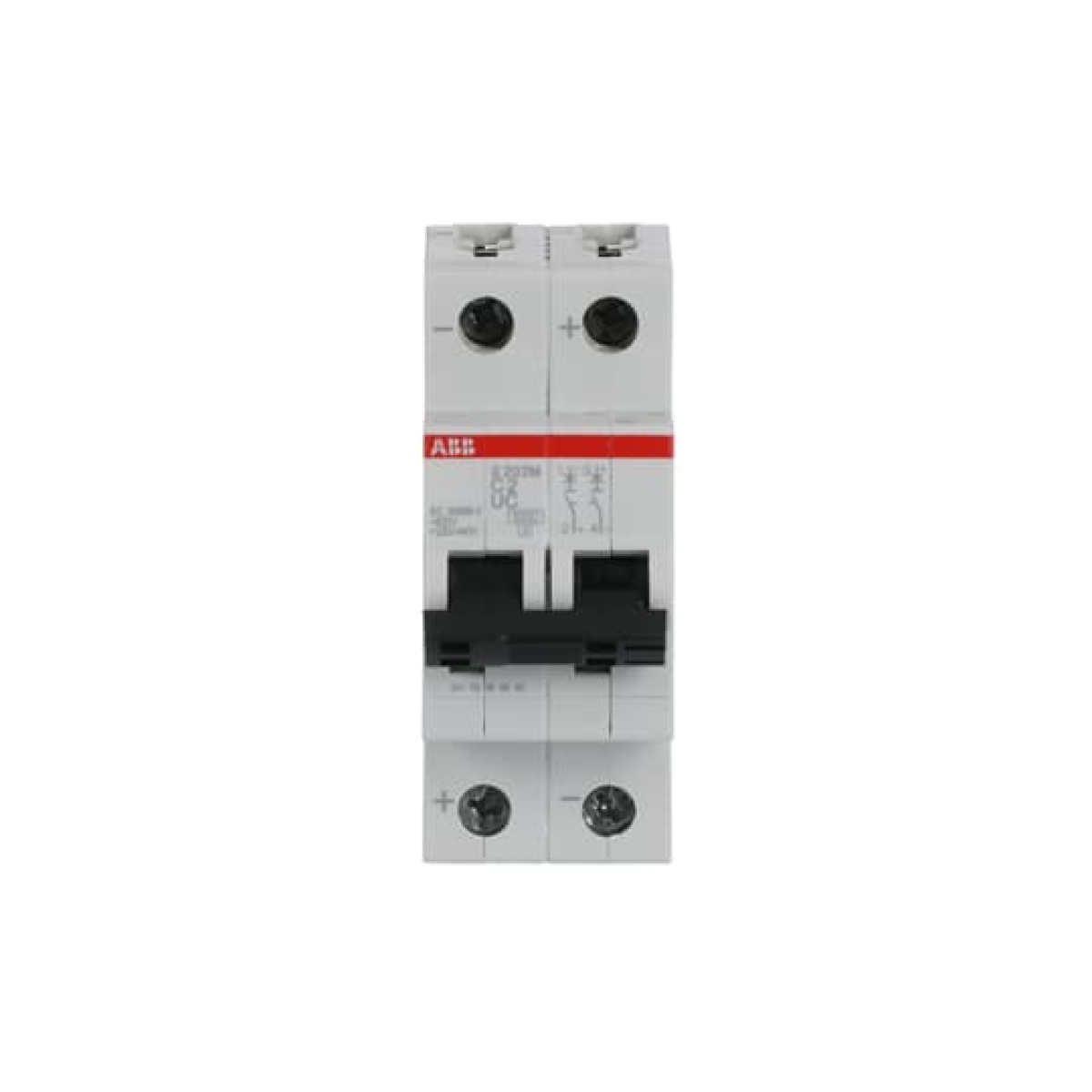 Miniature Circuit Breaker - S200MUC - 2P - 2 A - C - AC 10 kA