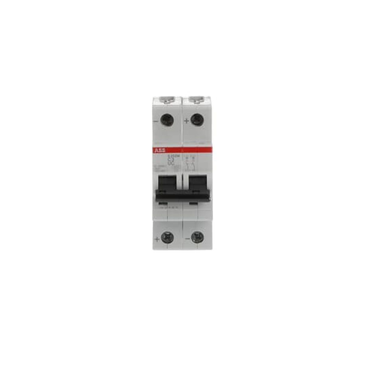 Miniature Circuit Breaker - S200MUC - 2P - 3 A - C - AC 10 kA