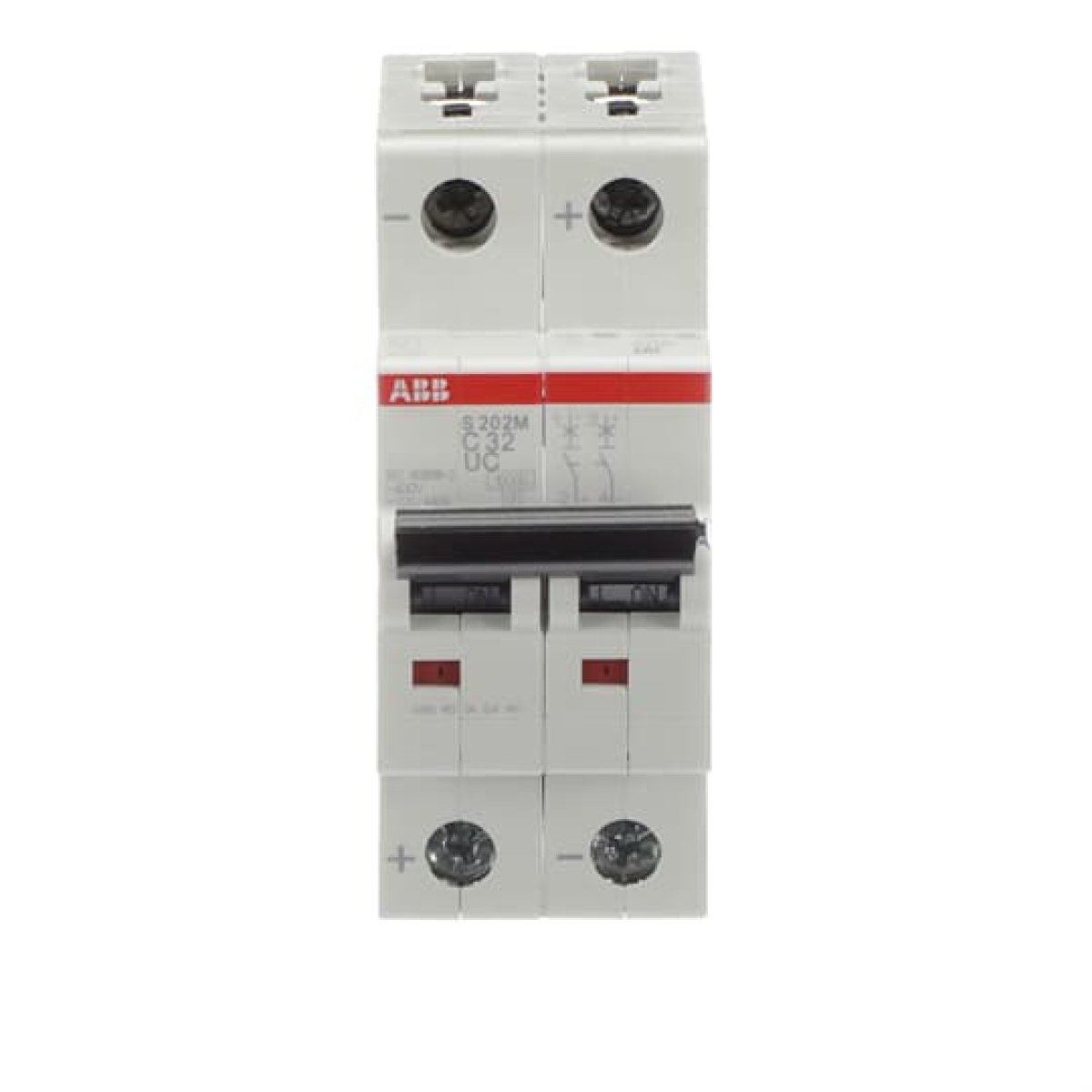 Miniature Circuit Breaker - S200MUC - 2P - 32 A - C - AC 10 kA