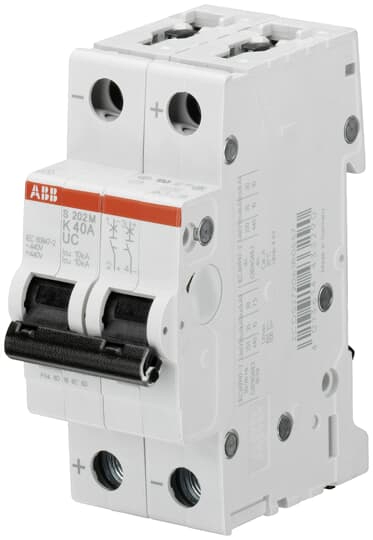 Miniature Circuit Breaker - S200MUC - 2P - 35 A - K - AC 10 kA