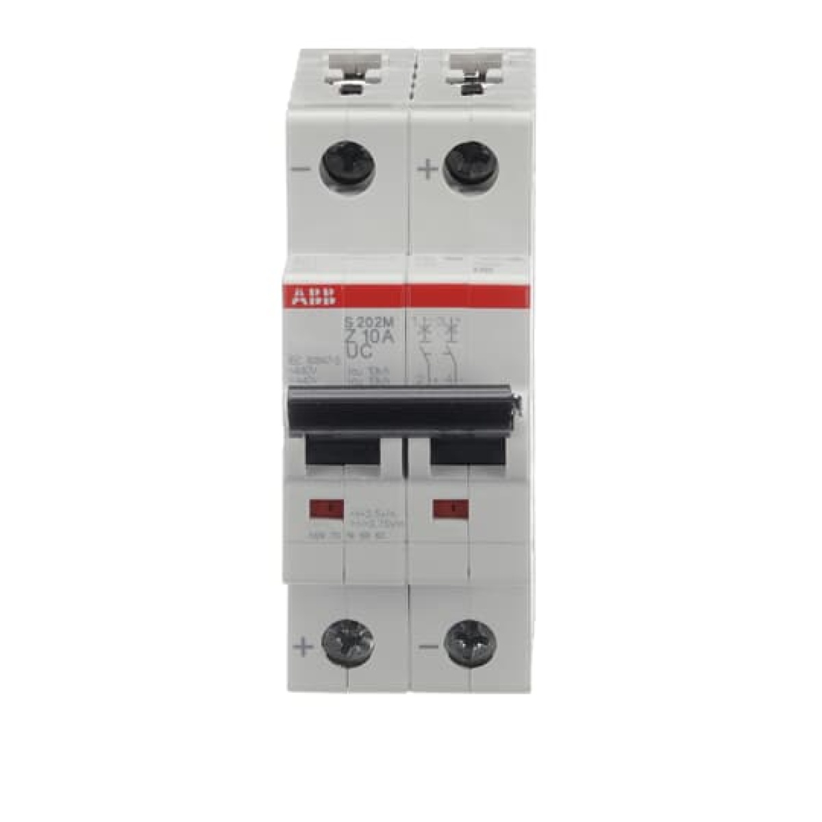 Miniature Circuit Breaker - S200MUC - 2P - 10 A - Z - AC 10 kA
