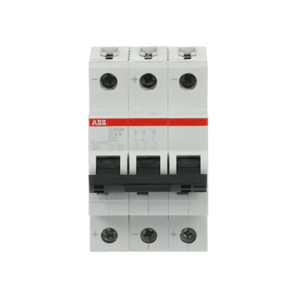 Miniature Circuit Breaker - S200MUC - 3P - 4 A - Z - AC 10 kA