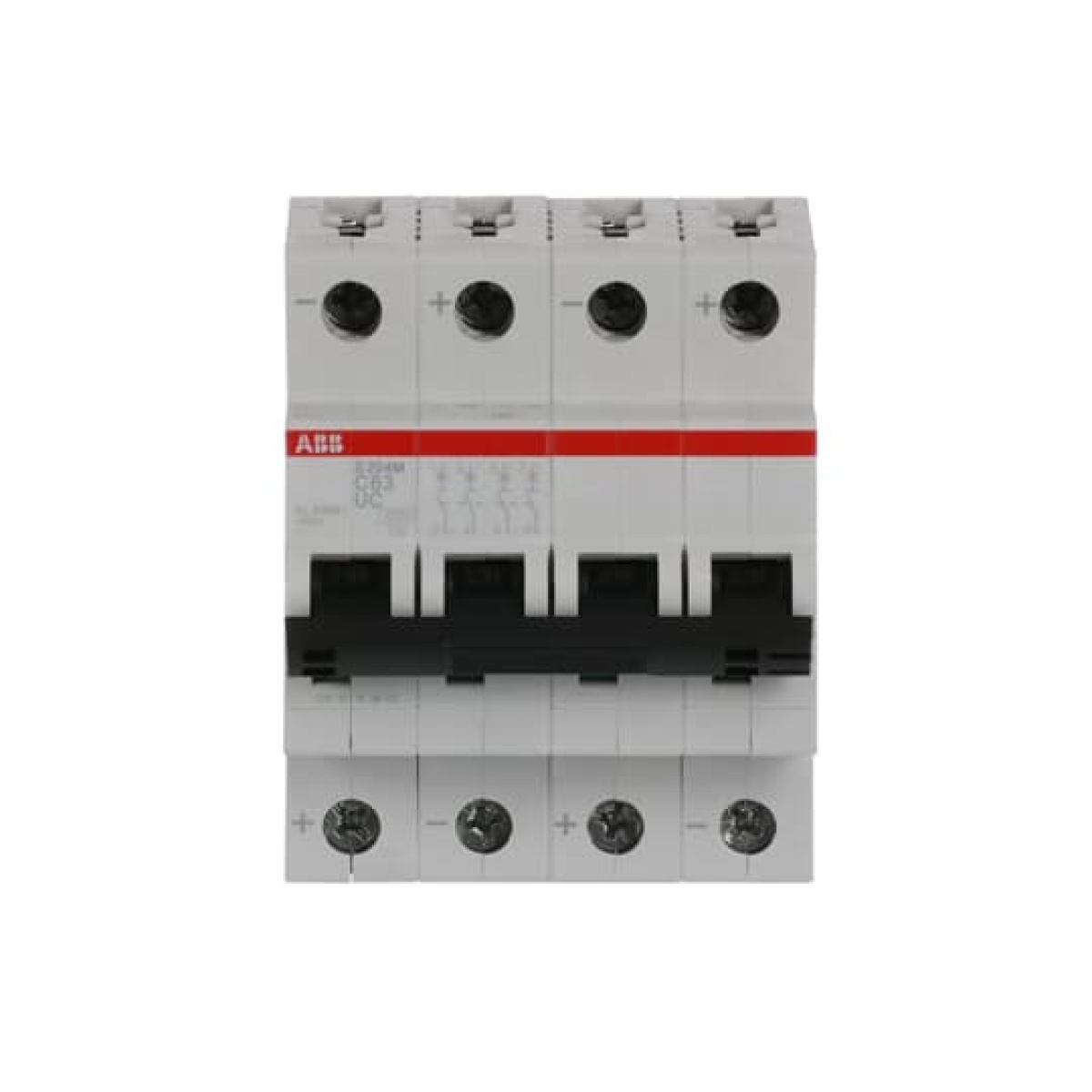 Miniature Circuit Breaker - S200MUC - 4P - 63 A - C - AC 10 kA