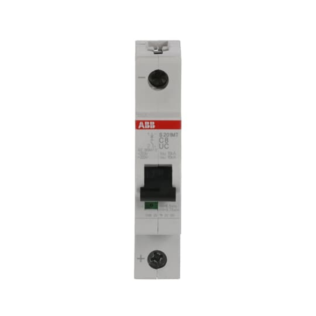 Miniature Circuit Breaker - S200MTUC - 1P - 8 A - C - AC 10 kA