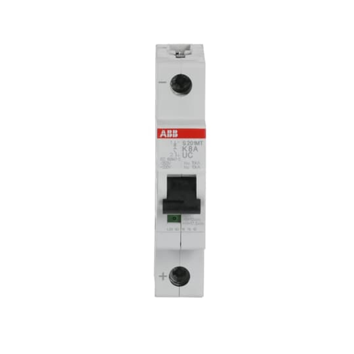 Miniature Circuit Breaker - S200MTUC - 1P - 8 A - K - AC 7.5 kA