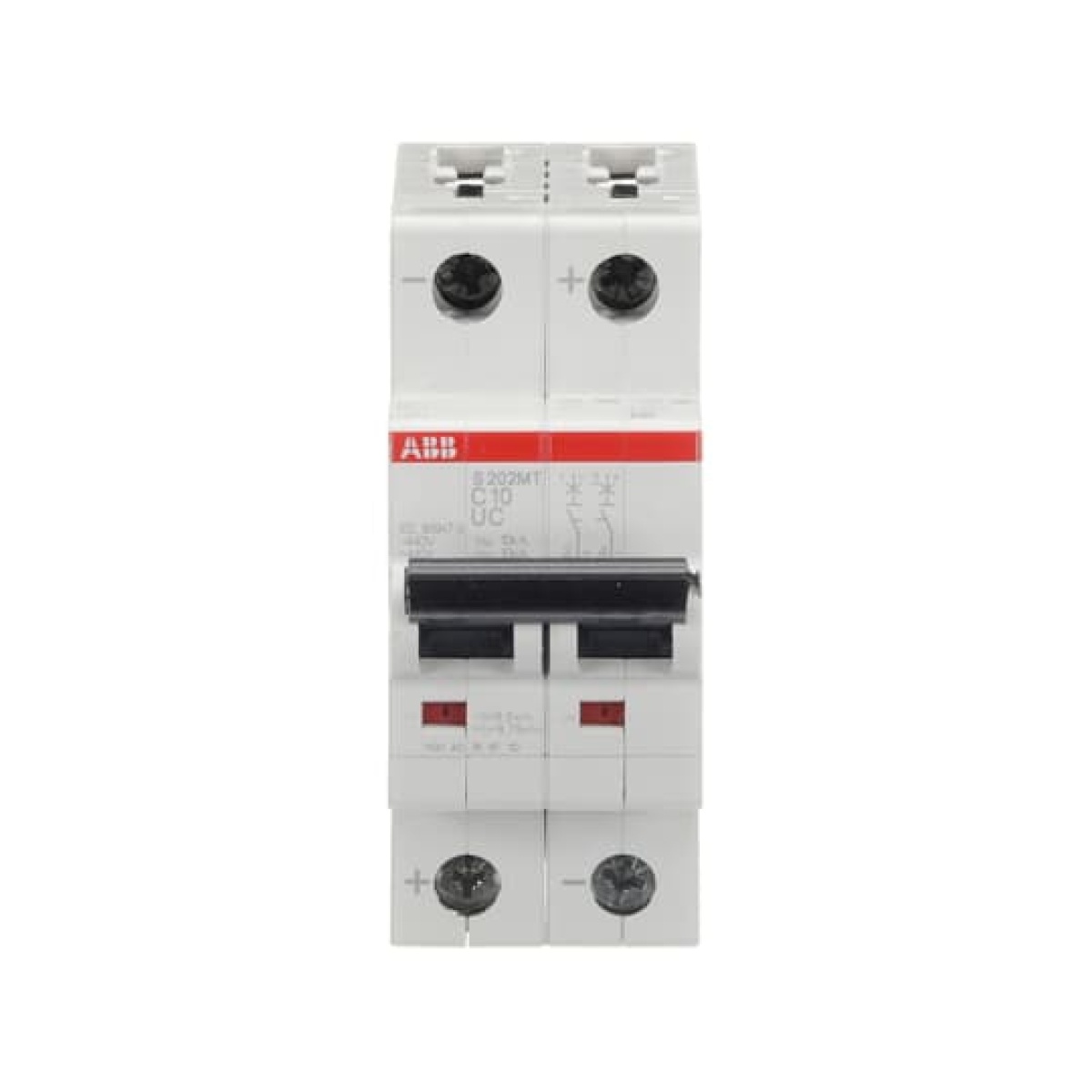 Miniature Circuit Breaker - S200MTUC - 2P - 10 A - C - AC 10 kA