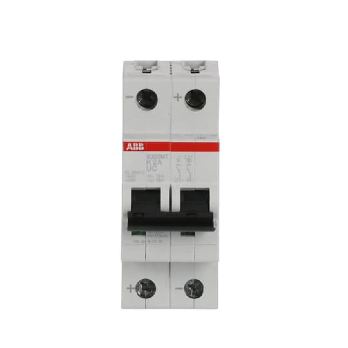 Miniature Circuit Breaker - S200MTUC - 2P - 2 A - K - AC 7.5 kA