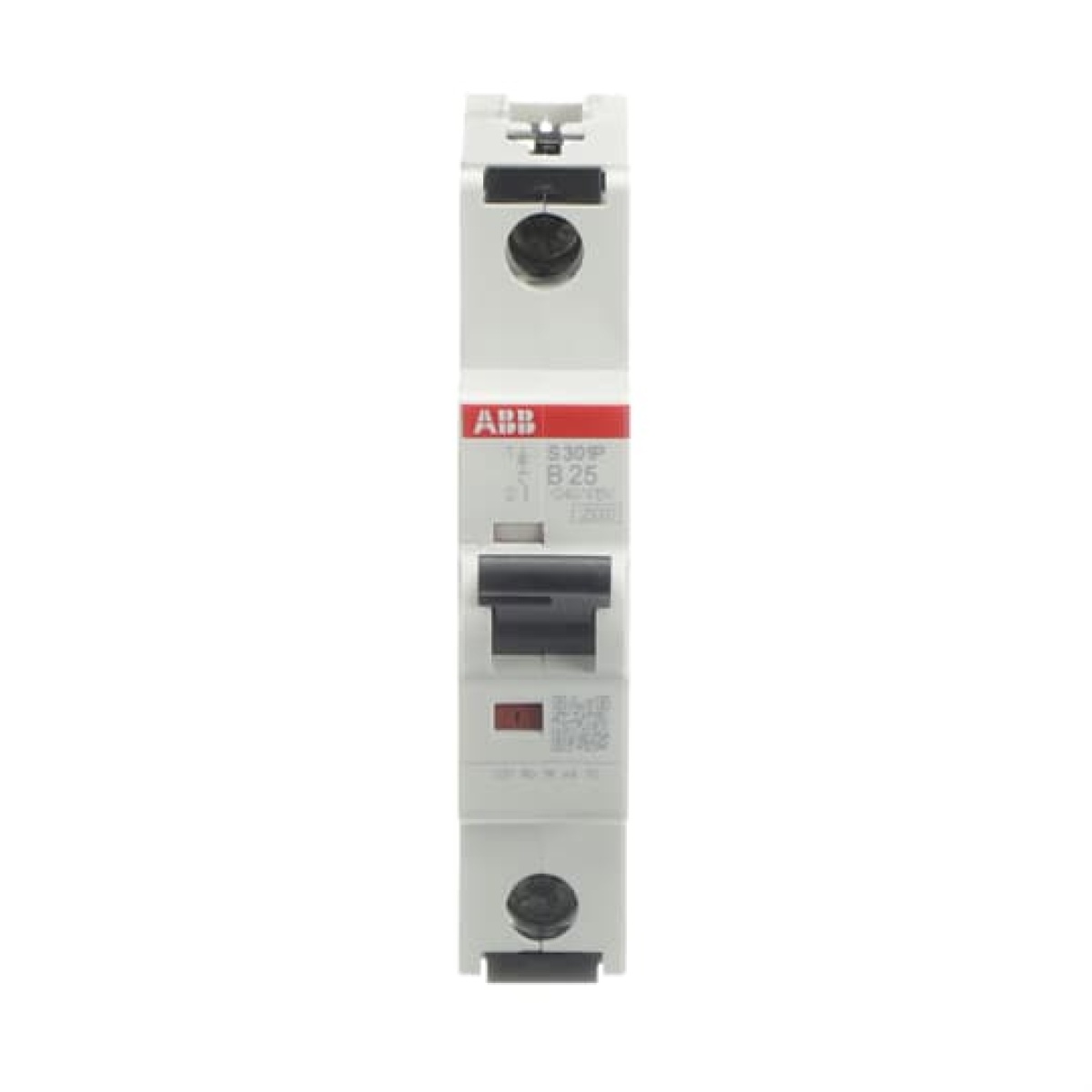 Miniature Circuit Breaker - S300P - 1P - 25 A - B - AC 25 kA