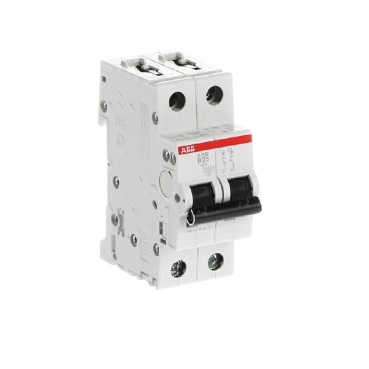 Miniature Circuit Breaker - S200 - 2P - 25 A - B - AC 6 kA