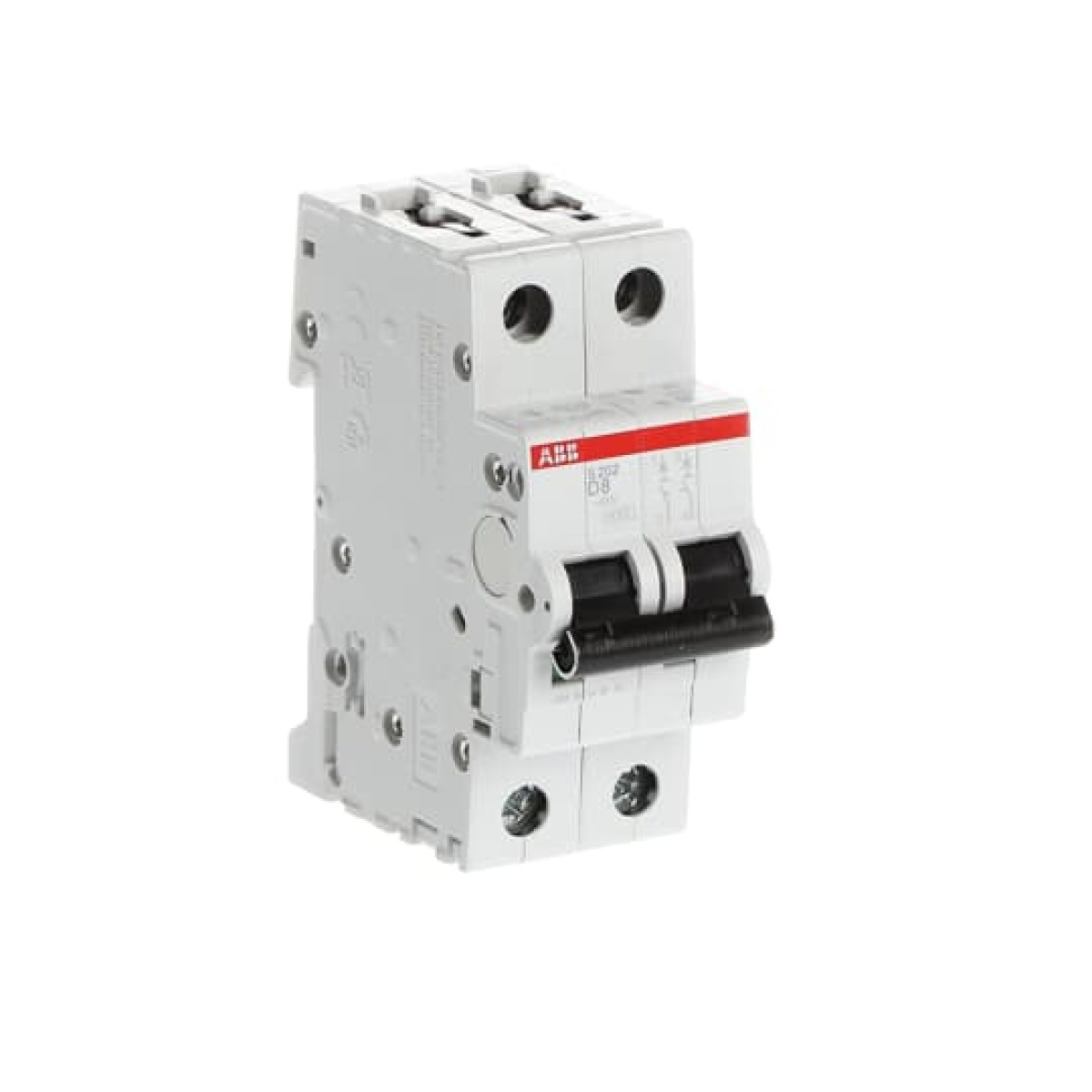 Miniature Circuit Breaker - S200 - 2P - 8 A - D - AC 6 kA