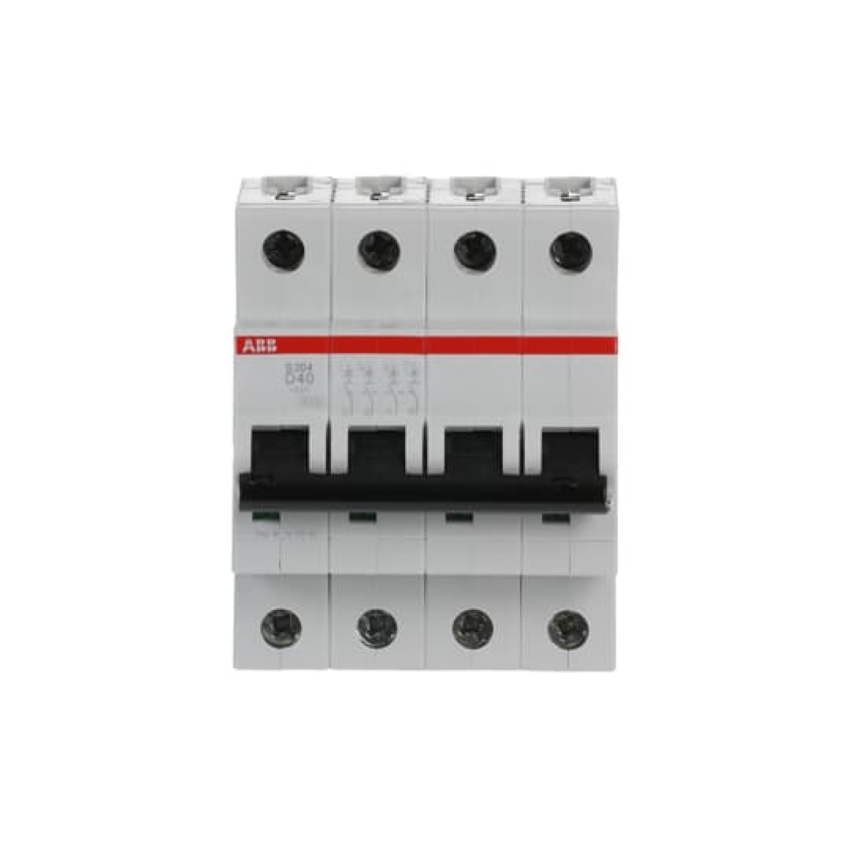 Miniature Circuit Breaker - S200 - 4P - 40 A - D - AC 6 kA