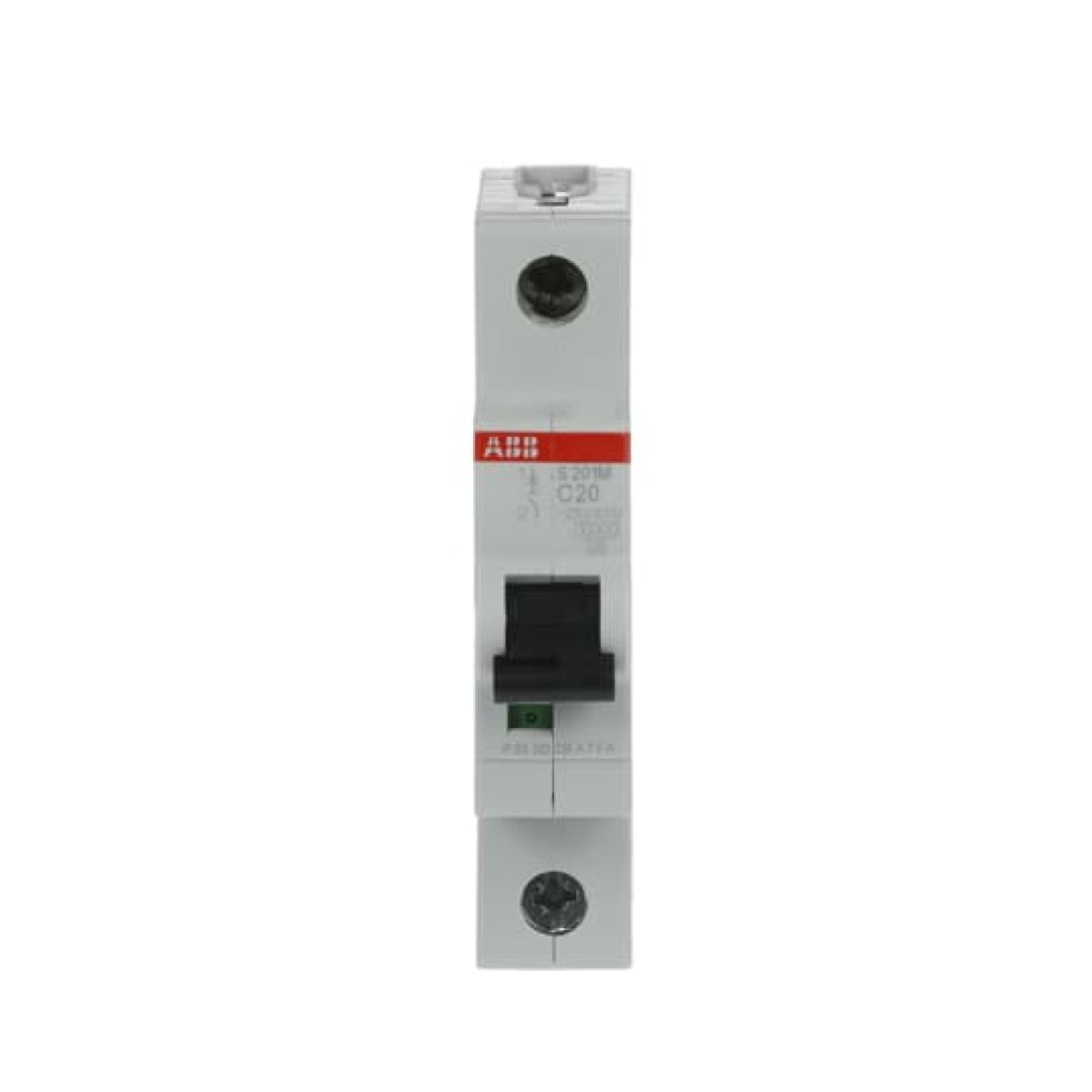 Miniature Circuit Breaker - S200M - 1P - 20 A - C - AC 10 kA