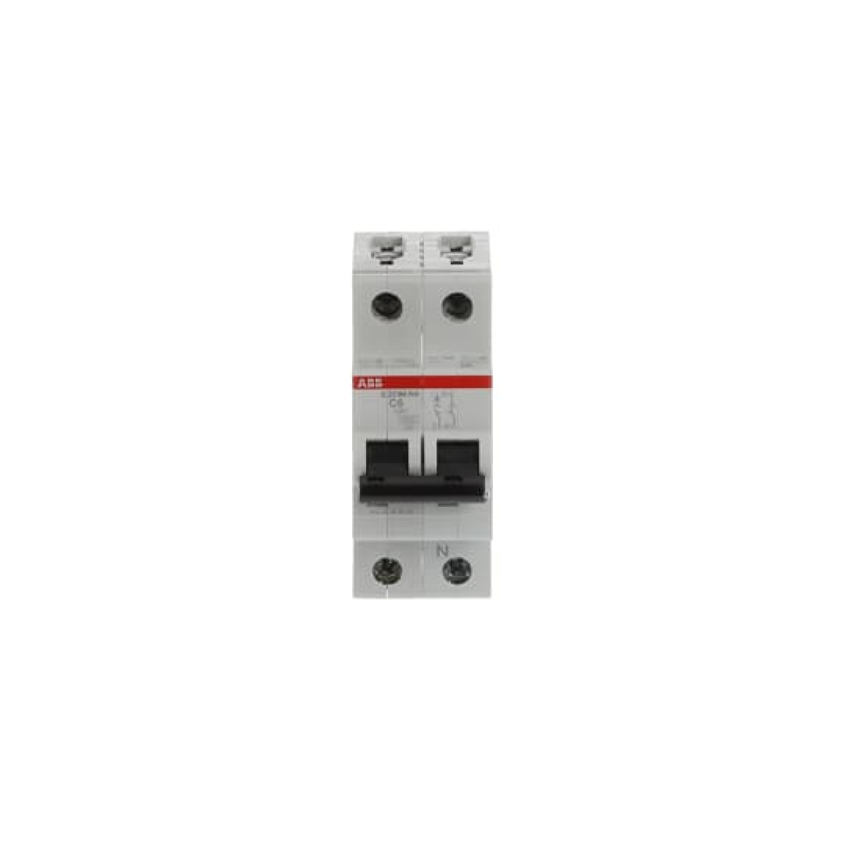 Miniature Circuit Breaker - S200M - 1PN - 6 A - C - AC 10 kA