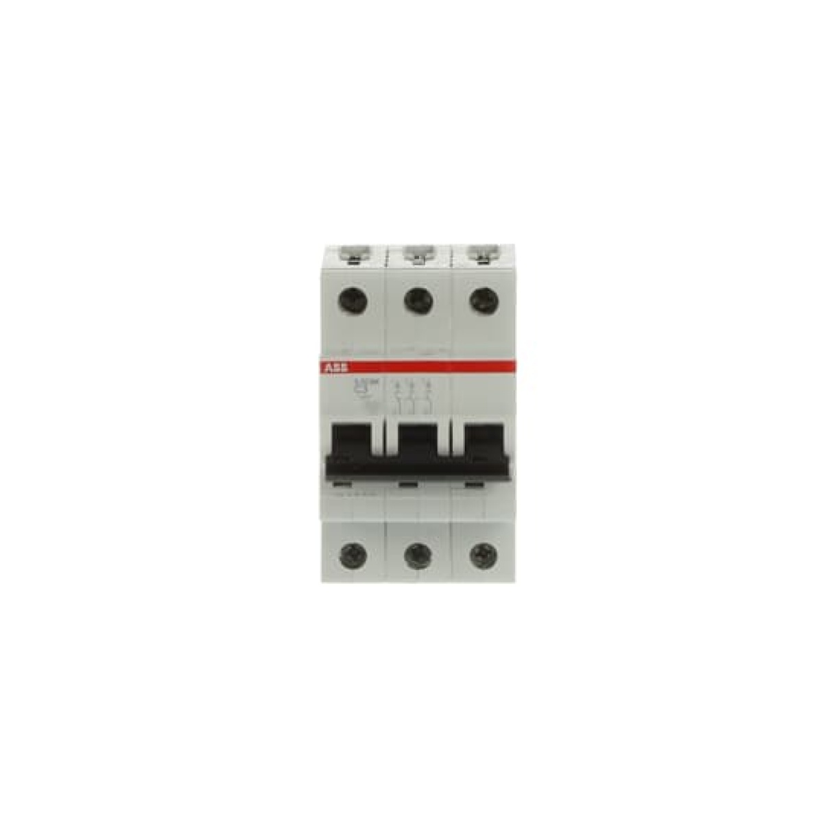 Miniature Circuit Breaker - S200M - 3P - 3 A - C - AC 10 kA