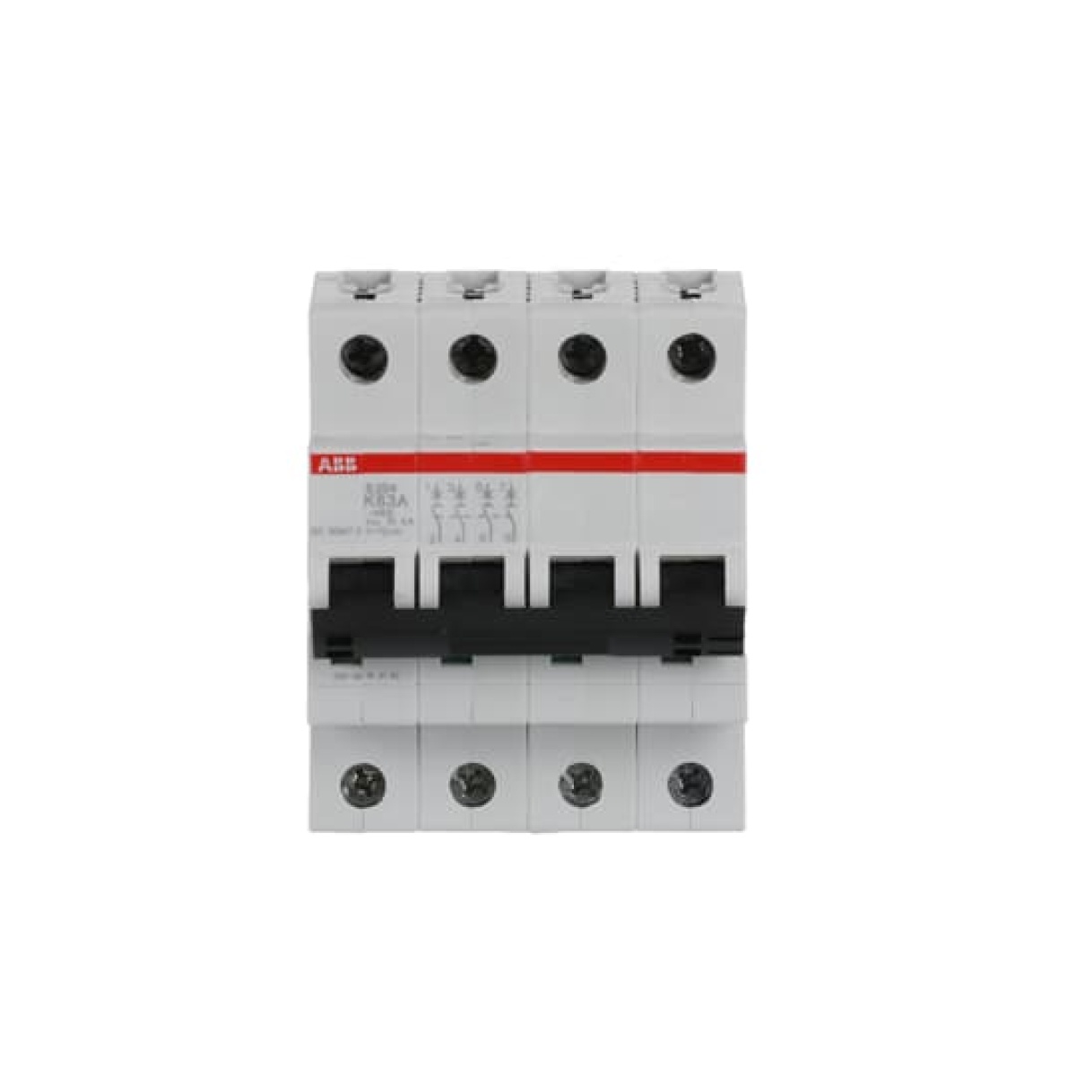 Miniature Circuit Breaker - S200 - 4P - 63 A - K - AC 6 kA