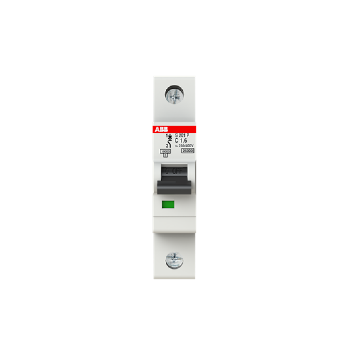 S201P-C1.6 Miniature Circuit Breaker - 1P - C - 1.6 A