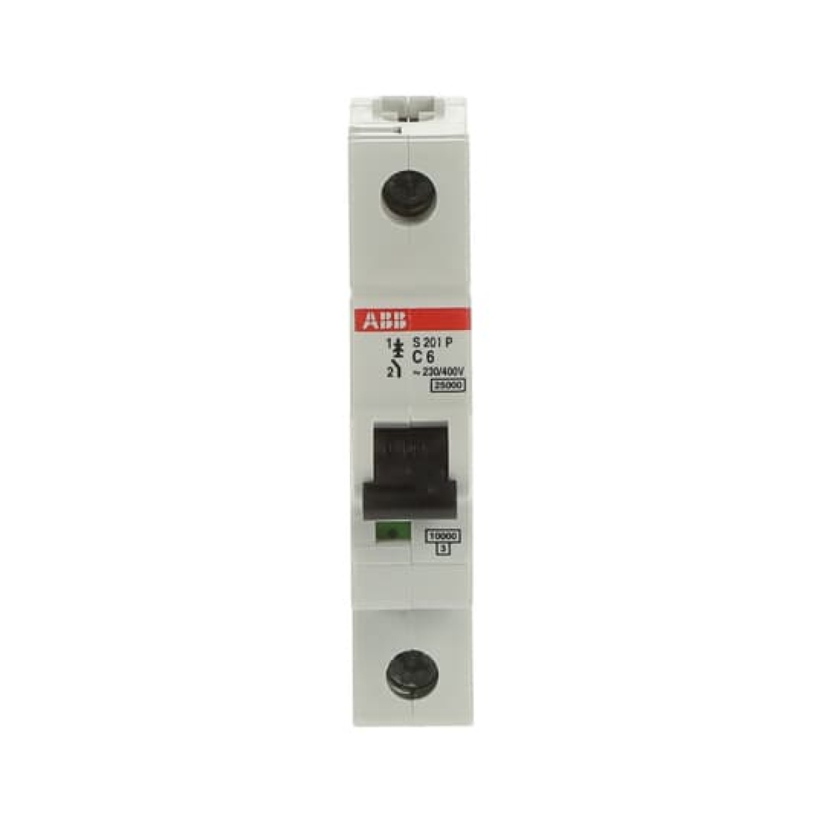 S201P-C6 Miniature Circuit Breaker - 1P - C - 6 A