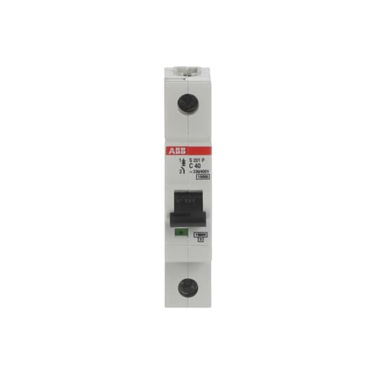 S201P-C40 Miniature Circuit Breaker - 1P - C - 40 A