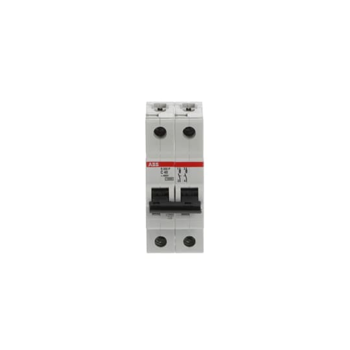 S202P-C40 Miniature Circuit Breaker - 2P - C - 40 A