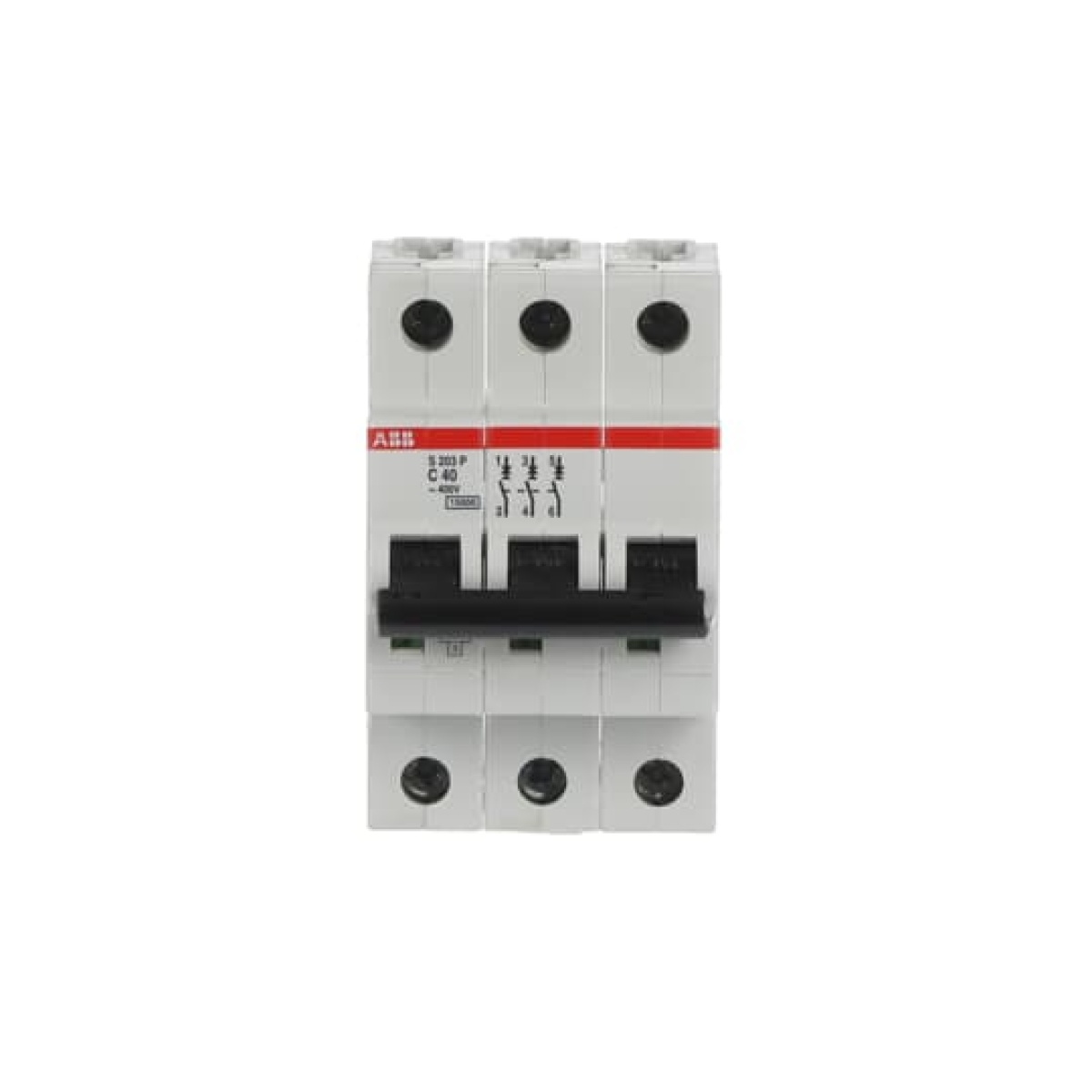 S203P-C40 Miniature Circuit Breaker - 3P - C - 40 A