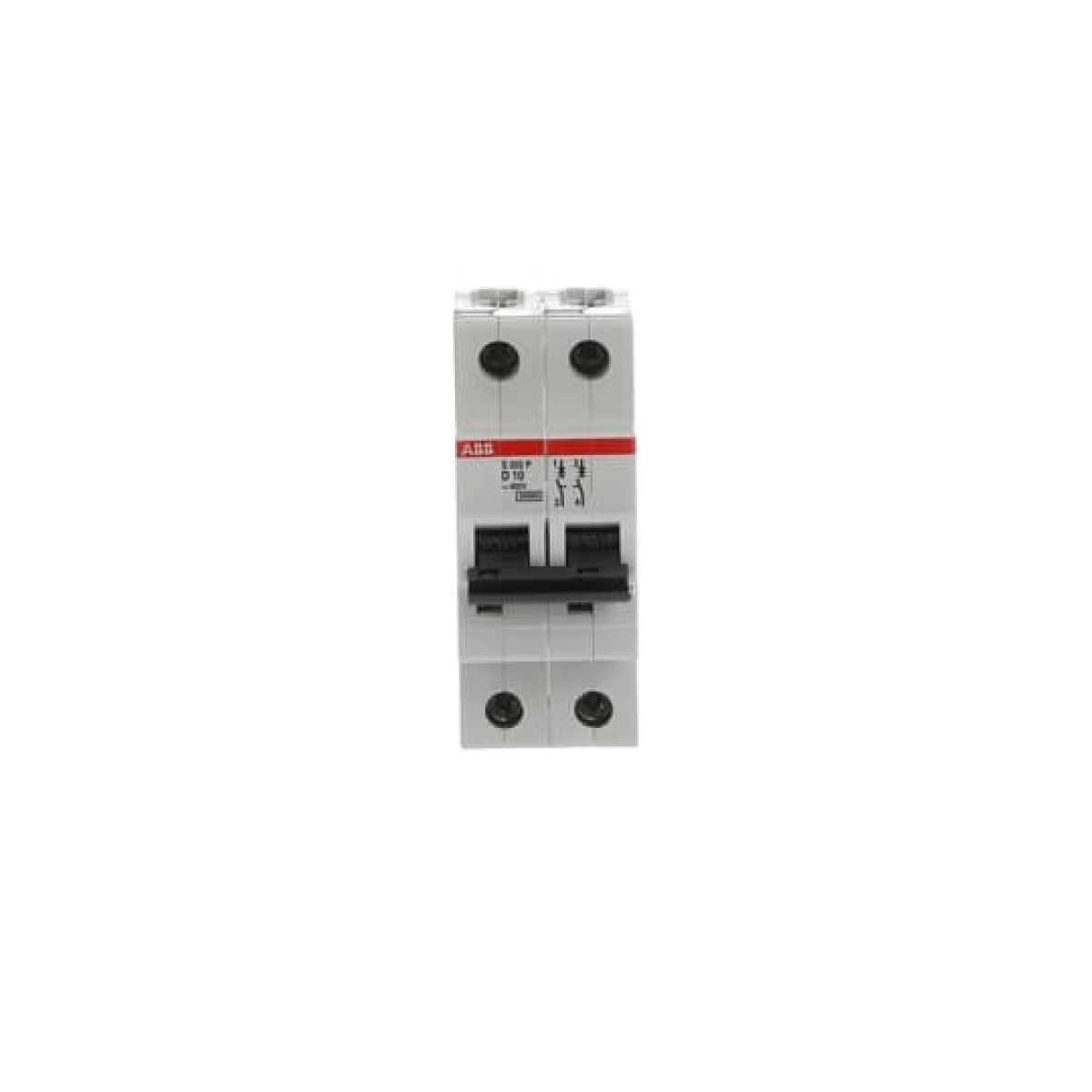 S202P-D10 Miniature Circuit Breaker - 2P - D - 10 A