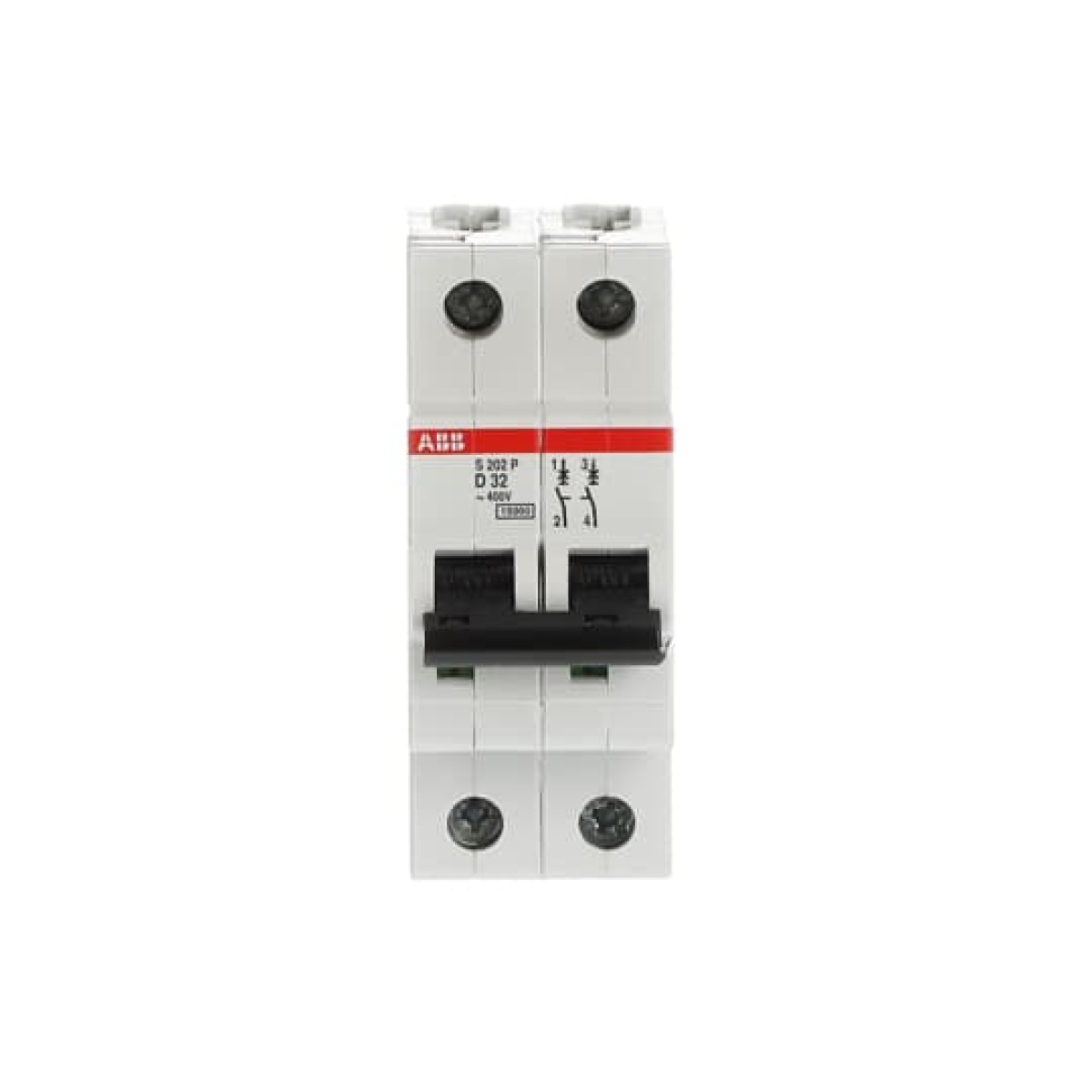 S202P-D32 Miniature Circuit Breaker - 2P - D - 32 A