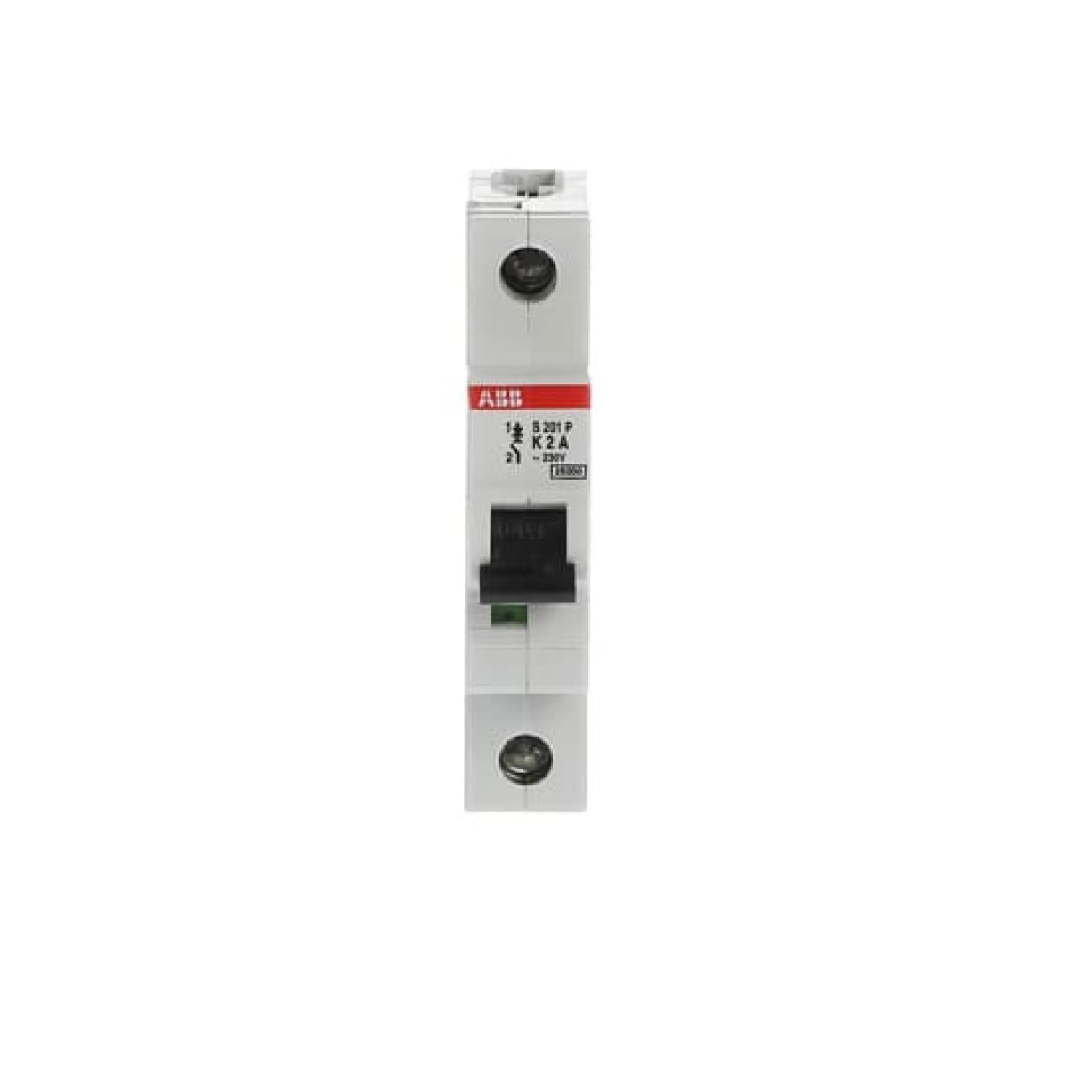 S201P-K2 Miniature Circuit Breaker - 1P - K - 2 A