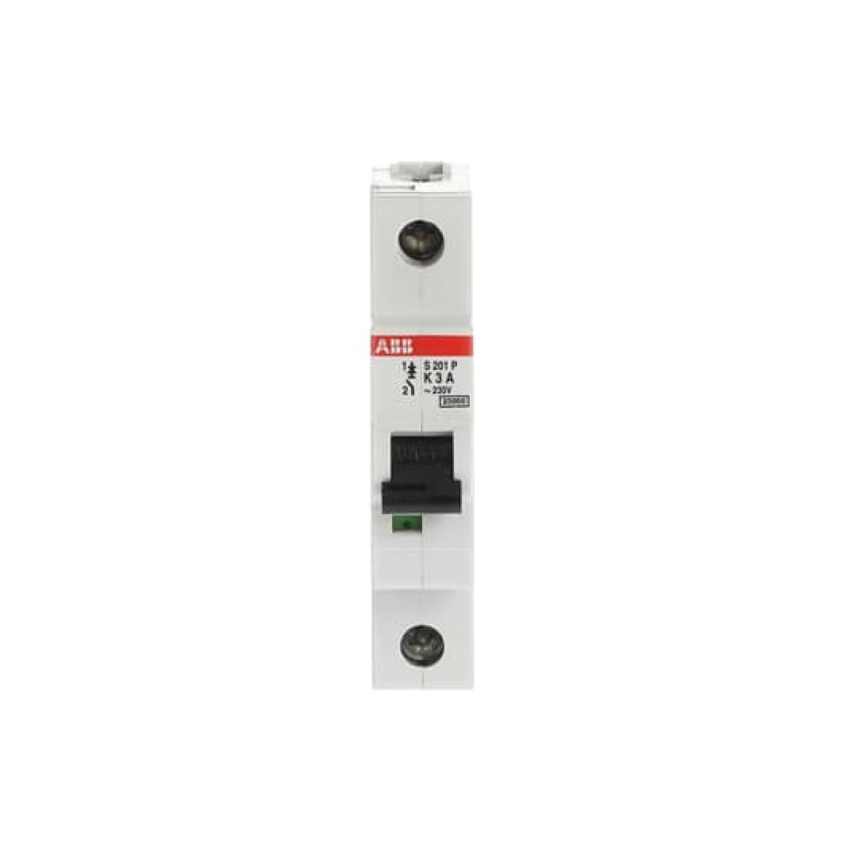 S201P-K3 Miniature Circuit Breaker - 1P - K - 3 A