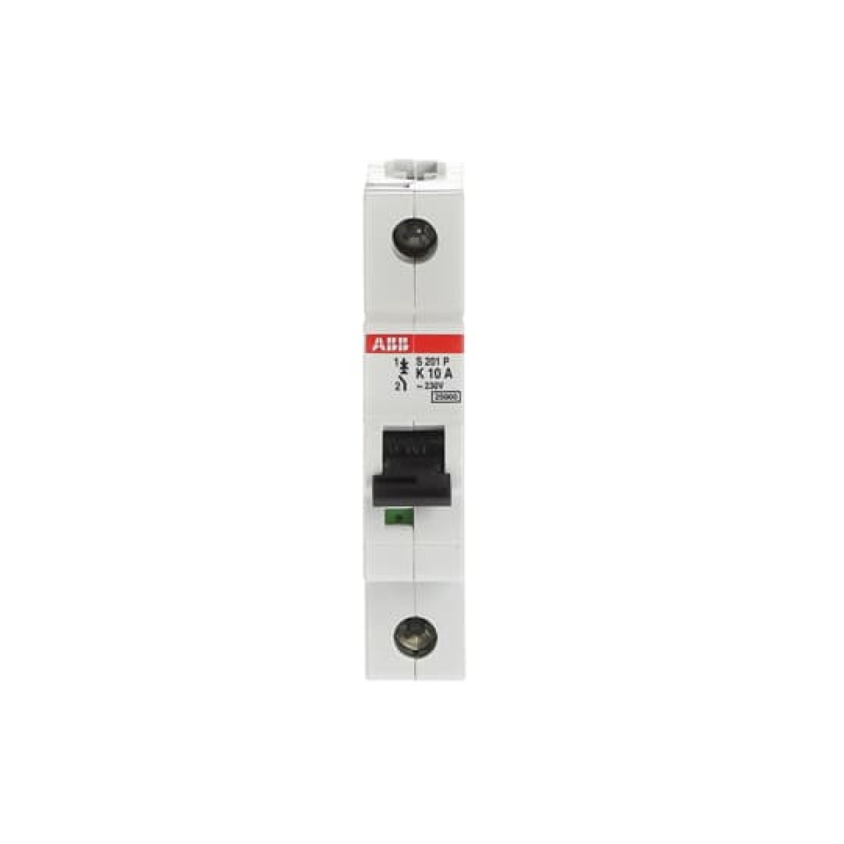 S201P-K10 Miniature Circuit Breaker - 1P - K - 10 A