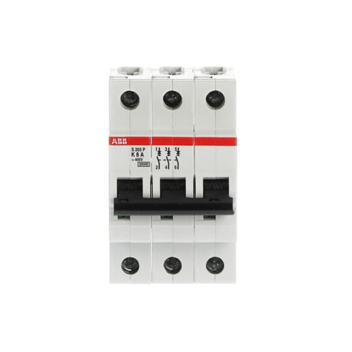 S203P-K8 Miniature Circuit Breaker - 3P - K - 8 A