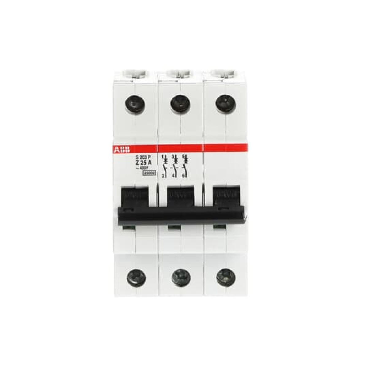 S203P-Z25 Miniature Circuit Breaker - 3P - Z - 25 A