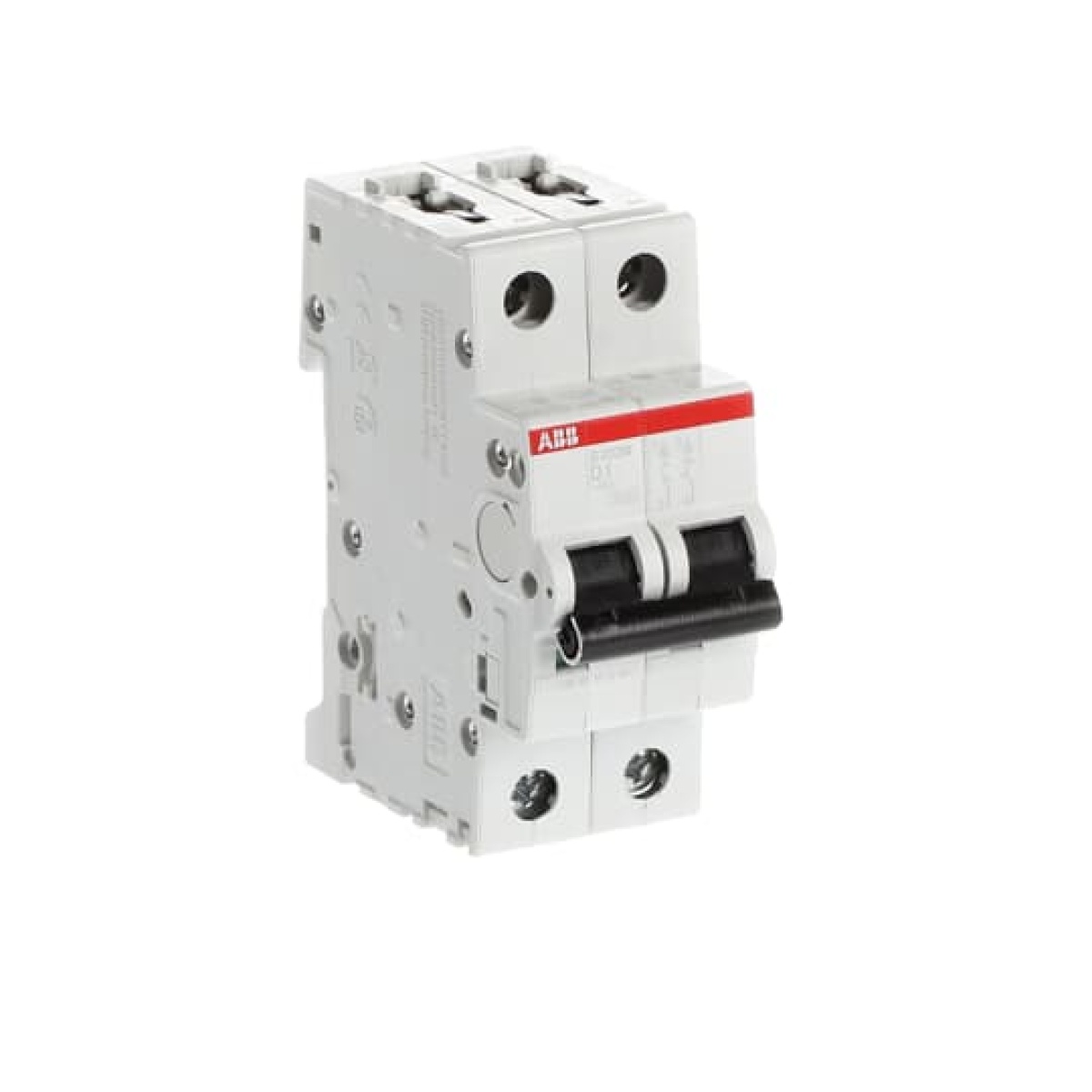Miniature Circuit Breaker - S200M - 2P - 1 A - D - AC 10 kA